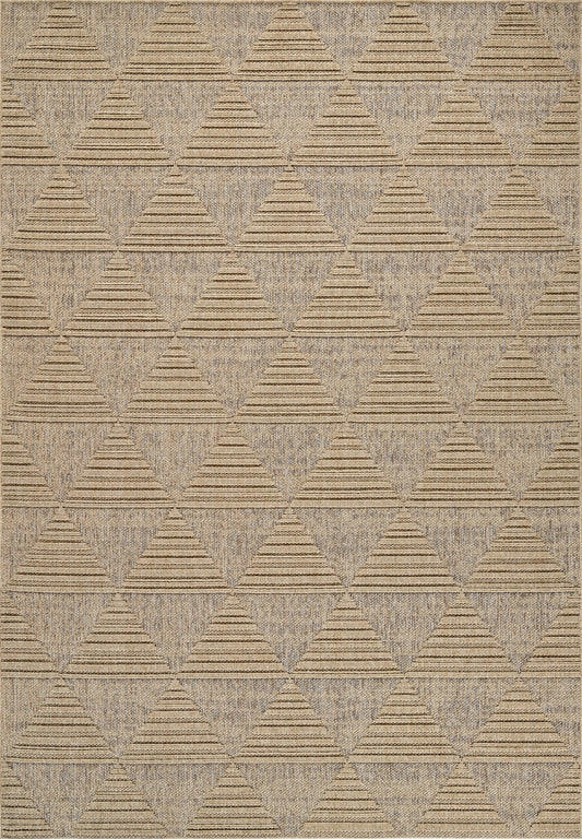 Cozy Collective - Hogar Abstract Modern Brown Rug - 2' x 8'