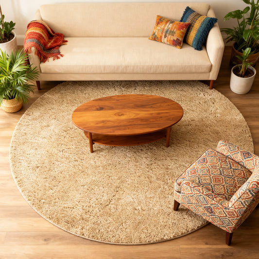 Golden Brown rug